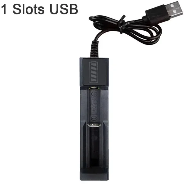 s-l1600-1020.webp Rechargeable Lithium Battery Charger New USB 3.7V Battery Charger 1,2,4 Slots