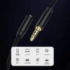 AUX Extension Cable 3 Pin 3.5mm Jack Male to 3.5mm Female  UK