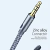 s-l1600-1040.webp Essager 3.5mm Stereo Jack Audio Aux Braided Cable Male to Male. 0.5m - 5m