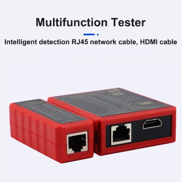 HDMI RJ45 RJ11 Network Cable Tester LAN Ethernet POE Wire Test Tool UK