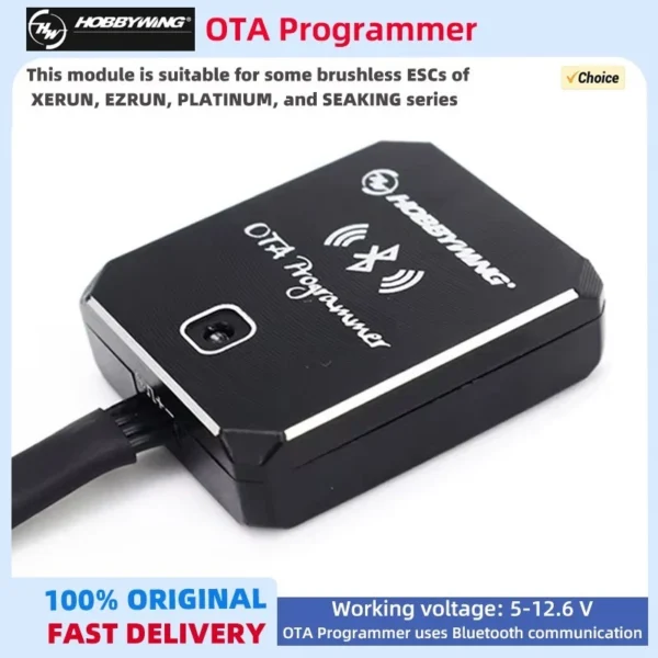 s-l1600-1100.webp Hobbywing OTA Programmer Bluetooth Module for Xerun Ezrun ESC RC Car Boat Drone