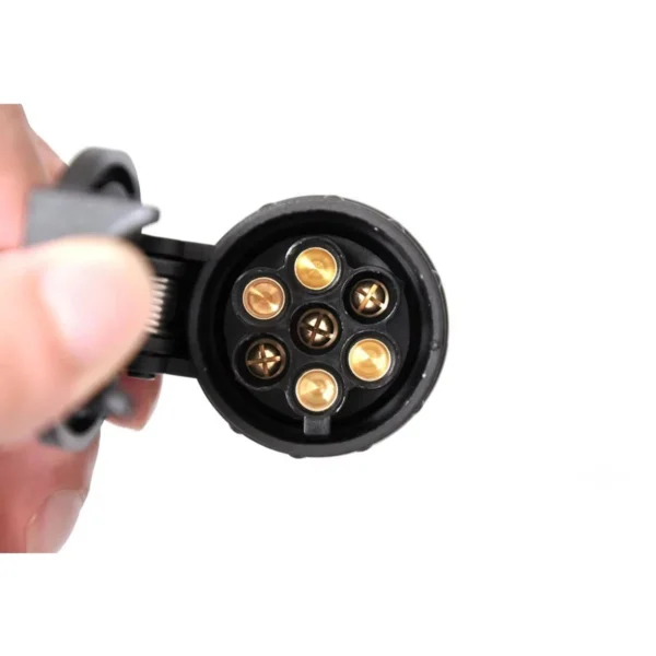 s-l1600-1128.webp 13 to 7 Pin Trailer Adapter Towbar Caravan Towing Plug Electric Socket Converter