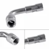 2X 90 Degree Angle Tyre Valve Extension Adaptor Motorcycle Motorbike Car Bike