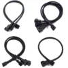 s-l1600-144.webp PWM 1 to 2, 3, 4 extension 12V PC fan Y splitter cable 27cm black-sleeved cable