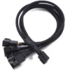 s-l1600-148.webp PWM 1 to 2, 3, 4 extension 12V PC fan Y splitter cable 27cm black-sleeved cable