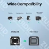 s-l1600-154.webp USB Type-C to Printer Cable High Speed Printer USB B 2.0 Midi Interface 0.5M-3M