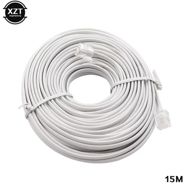 RJ11 to RJ11 Cable ADSL BT SKY Broadband Modem Internet DSL Land Line Lead Lot