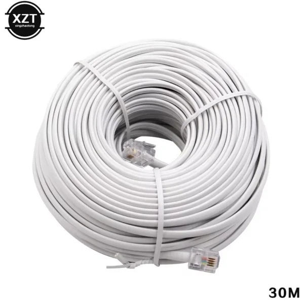 RJ11 to RJ11 Cable ADSL BT SKY Broadband Modem Internet DSL Land Line Lead Lot