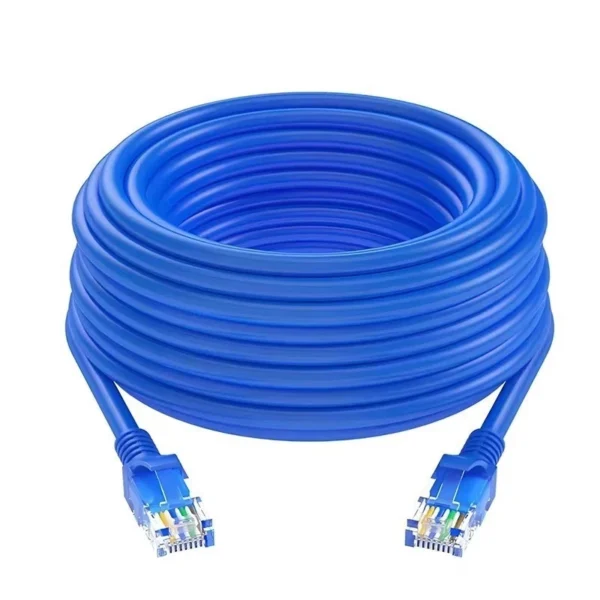 RJ45 Ethernet Patch Lead Cat6e Network LAN Cable Fast Internet 0.5m- 30m Lot