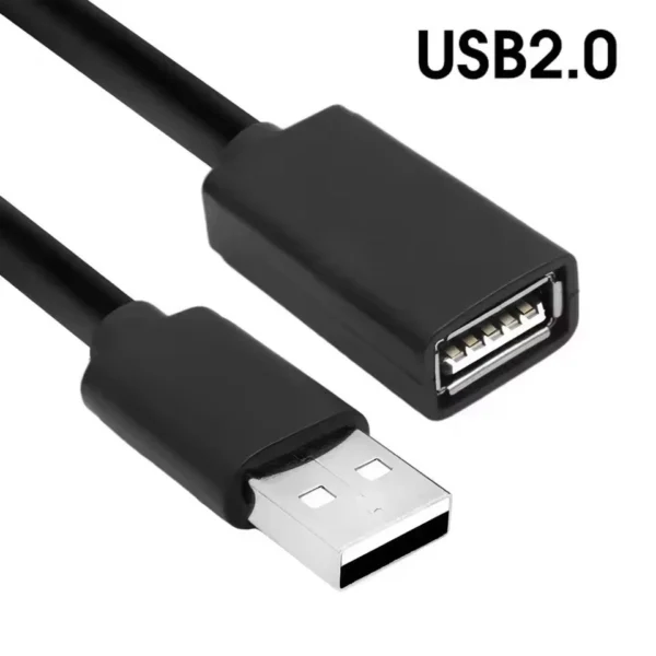 USB 2.0 Extension Cable SuperSpeed Fast Lead Male to Female 0.5 1m 2m 3m & 5m UK