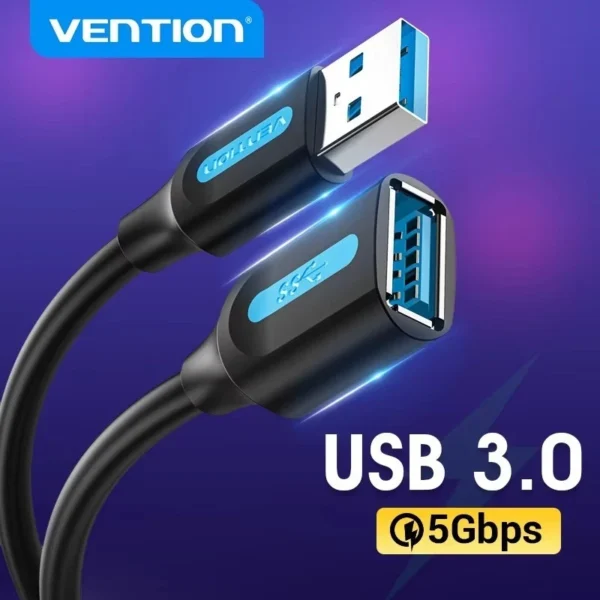 USB 2.0 Extension Cable SuperSpeed Fast Lead Male to Female 0.5 to 3m
