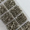 s-l1600-22.webp 560pcs Self Tapping Wood Screws Set M2 Mixed Sizes Flat Head Screw Storage Box K