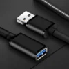 USB 3.0 Extension Cable SuperSpeed Fast Lead Male to Female 0.5 1m 2m 3m and 5m