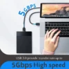 USB 3.0 Extension Cable SuperSpeed Fast Lead Male to Female 0.5 1m 2m 3m and 5m
