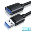 USB 3.0 Extension Cable SuperSpeed Fast Lead Male to Female 0.5 1m 2m 3m and 5m