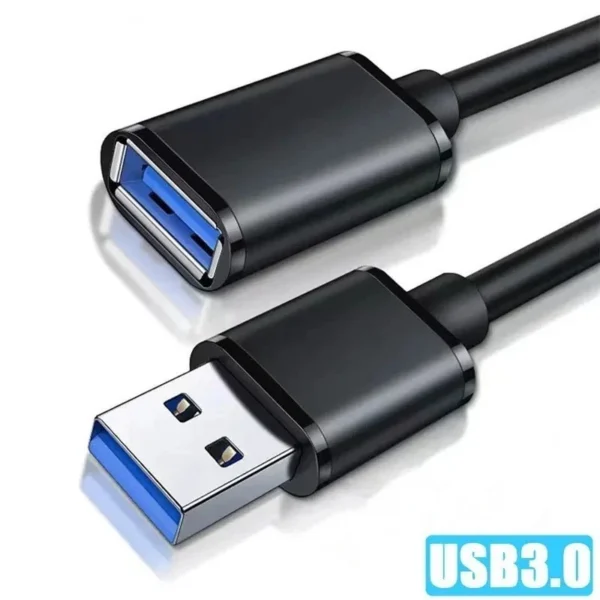 USB 3.0 Extension Cable SuperSpeed Fast Lead Male to Female 0.5 1m 2m 3m and 5m