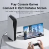 Hagibis HDMI to USB C Female Converter HDMI to AR Glasses Adapter Charge and Pla