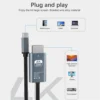 s-l1600-287.webp USB Type C to HDMI Adapter 4K 30/60Hz, Aluminium Alloy Portable USB C Adapter