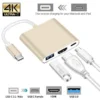 s-l1600-302.webp 3 in1 Type C Adapter Lead USB-C 4K HDMI USB 3.0 Hub Samsung Cable Macbook UK