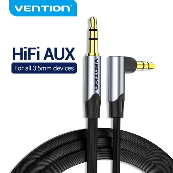 s-l1600-330.webp Headphone Aux Cable Audio Lead 3.5mm Jack to Jack Stereo Right Angle PC Car Male
