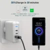 s-l1600-366.webp 78W USB-C PD Fast Charger for iPhone Samsung iPad MacBook | 1 USB-C + 2 Light-in