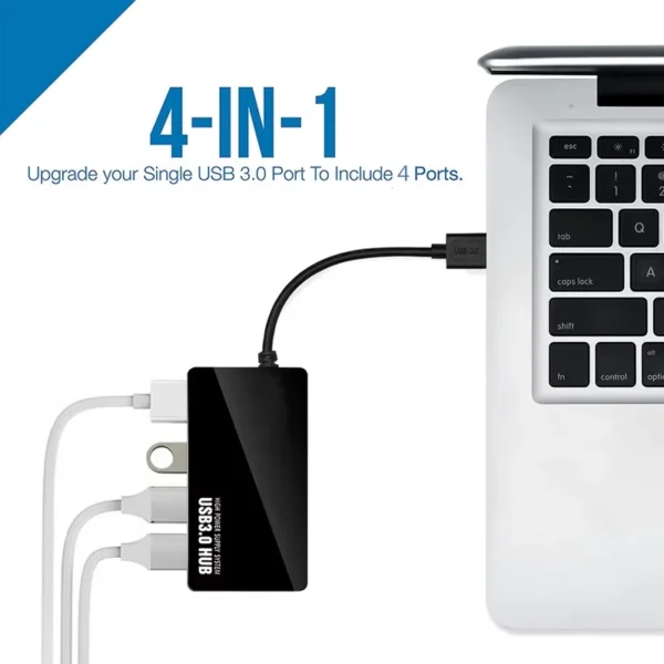s-l1600-372.webp 4-Port USB 3.0 Powered Hub Splitter 5Gbps PC Laptop Mac PS5 – 5V DC