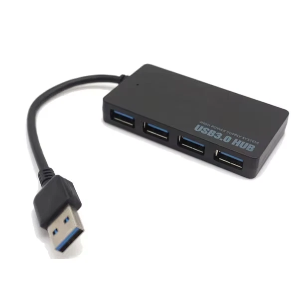 s-l1600-373.webp 4-Port USB 3.0 Powered Hub Splitter 5Gbps PC Laptop Mac PS5 – 5V DC