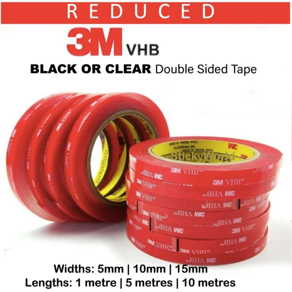 s-l1600-396.webp 3M™ VHB™ DOUBLE SIDED TAPE HEAVY DUTY ADHESIVE STRONG STICKY MOUNTING ROLL