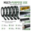 Black Double Sided Foam Tape Heavy Duty Strong Sticky Adhesive Mounting Car Trim