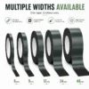 Black Double Sided Foam Tape Heavy Duty Strong Sticky Adhesive Mounting Car Trim