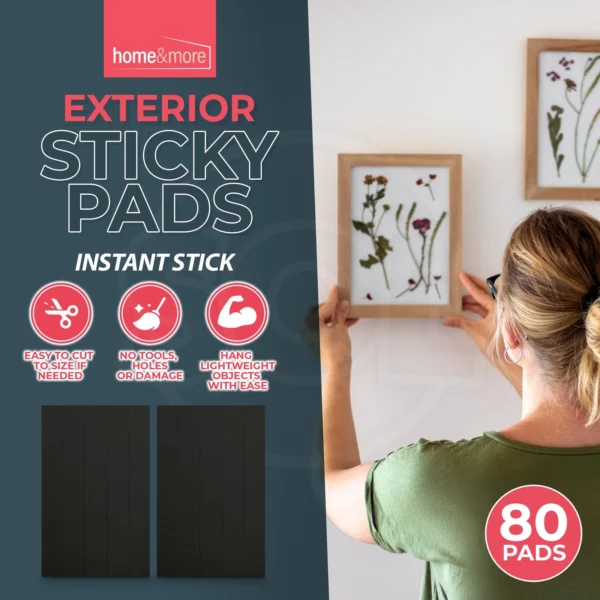 s-l1600-420.webp 80-320 Exterior Sticky Pads | Strong Double Sided Self Adhesive Outdoor Mounting