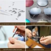 Glasses Repair Kit Spectacles Screws Nose Pads Optical Repair Tool Set UK