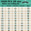s-l1600-43.webp 1020pcs Nitrile Silicone O Ring Seal Kit Oil Resistant Rubber Gasket Assortment