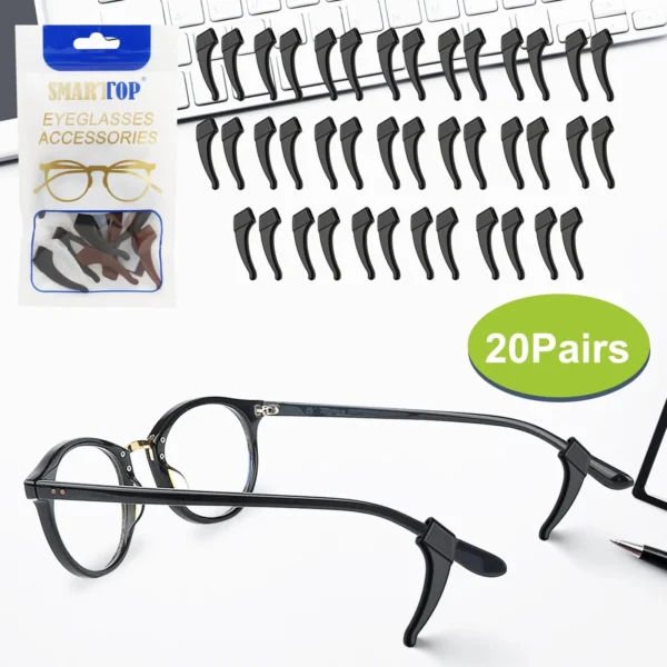 s-l1600-442.webp SMARTTOP 20 Pairs Anti-Slip Eyeglass Ear Grips Hook Comfortable Silicone Elastic