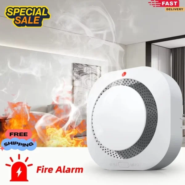 Home Fire Alarm Independent Smoke Detector Gas Sensor Smoke Alarm Fireangel UK