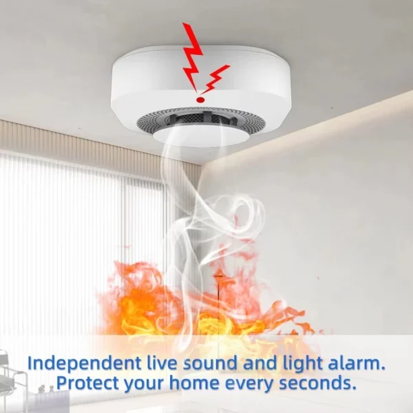 Home Fire Alarm Independent Smoke Detector Gas Sensor Smoke Alarm Fireangel UK
