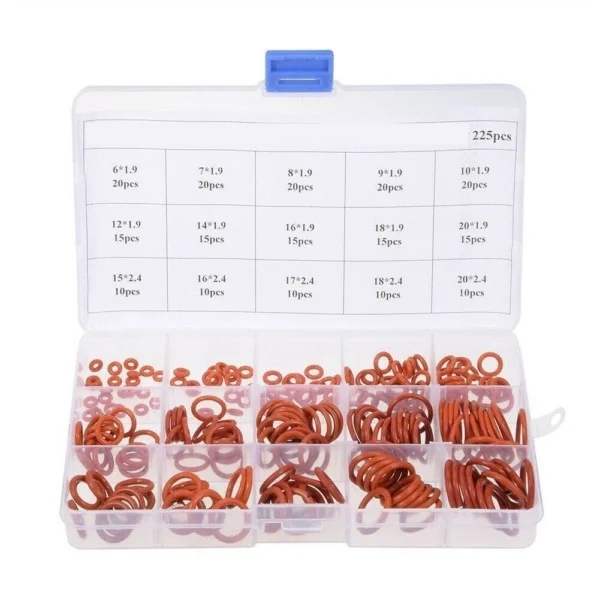 s-l1600-51.webp High Performance Red Silicone O Ring Seal Kit 225pcs Metric Assortment