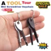 s-l1600-517.webp Slotted Screwdriver Set Keychain Mini Pocket Keyring Cross Driver Repair EDC UK