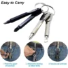 s-l1600-520.webp Slotted Screwdriver Set Keychain Mini Pocket Keyring Cross Driver Repair EDC UK