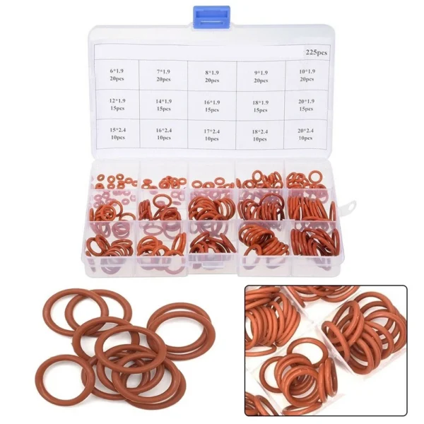 s-l1600-54.webp High Performance Red Silicone O Ring Seal Kit 225pcs Metric Assortment