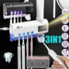 s-l1600-554.webp Sterilizer Toothbrush Holder Clean And No-Drill Wall Toothpaste Dispenser