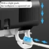 s-l1600-555.webp Sterilizer Toothbrush Holder Clean And No-Drill Wall Toothpaste Dispenser