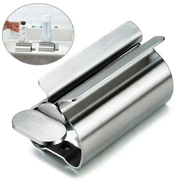 s-l1600-561.webp 1PC Rolling Toothpaste Tube Squeezer Stainless Steel Dispenser Squeeze Holder UK
