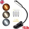 s-l1600-631.webp 7 LED Book Light - USB Rechargeable, 3-Level Adjustable Clip-on Reading Lamp