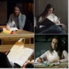 s-l1600-637.webp 7 LED Book Light - USB Rechargeable, 3-Level Adjustable Clip-on Reading Lamp