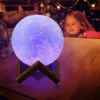 s-l1600-658.webp Night Light 16-Color RGB LED 3D Rechargeable Moon Lamp, Remote Control Dimmable