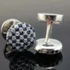 s-l1600-682.webp 3.00Ct Round Cut Lab-Created Sapphire & Diamond Cufflinks 14k White Gold Plated