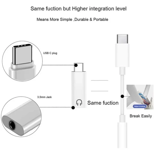 s-l1600-718.webp Type c To 3.5mm Earphone Adapter 3.5 Jack USB C Audio Converter for universal UK