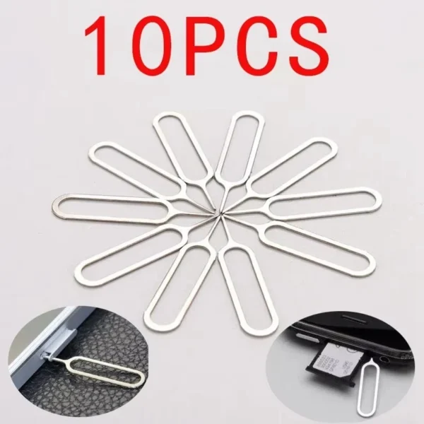10x SIM Card Removal Tools – Ejector Pin Set for iPhone, iPad & Smartphones uk