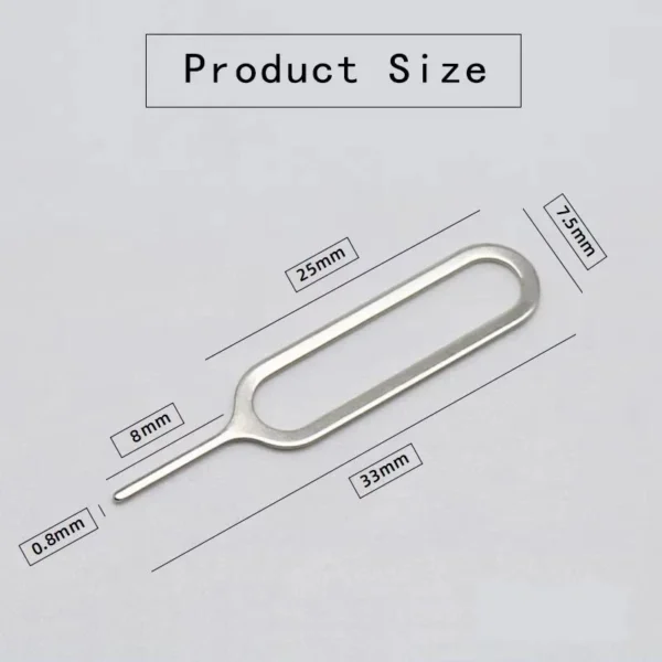 10x SIM Card Removal Tools – Ejector Pin Set for iPhone, iPad & Smartphones uk